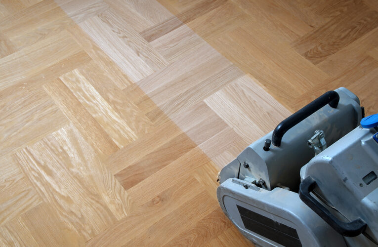 Kan man slipa parkett-, trä- eller laminatgolv?